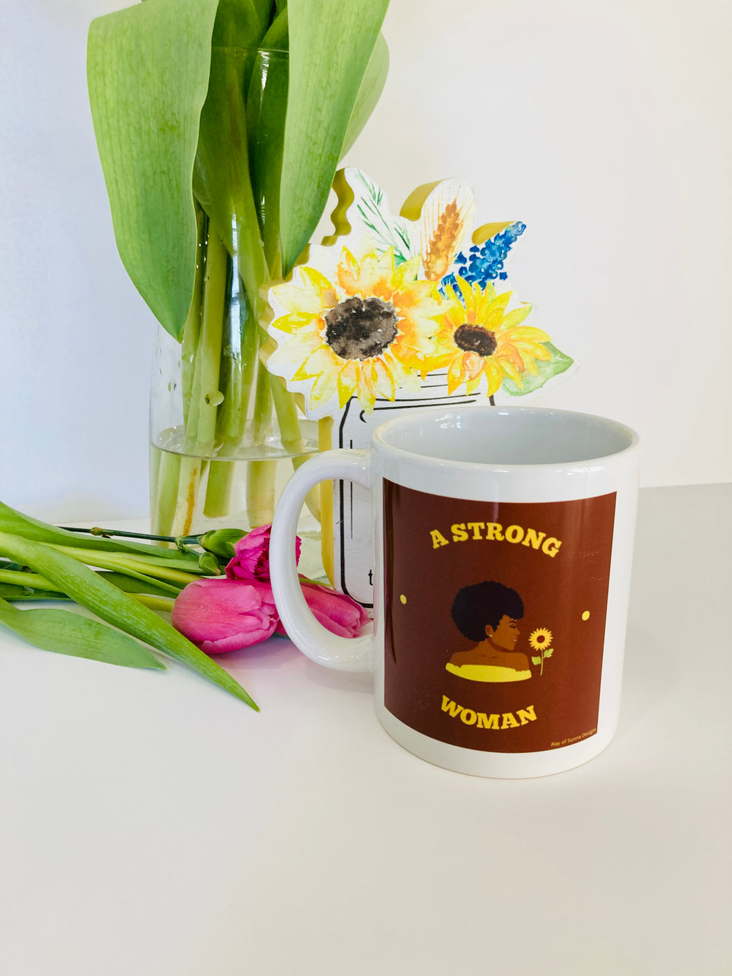 A strong woman - Mug