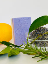 Load image into Gallery viewer, Eucalyptus Spearmint and Lavender soap bar
